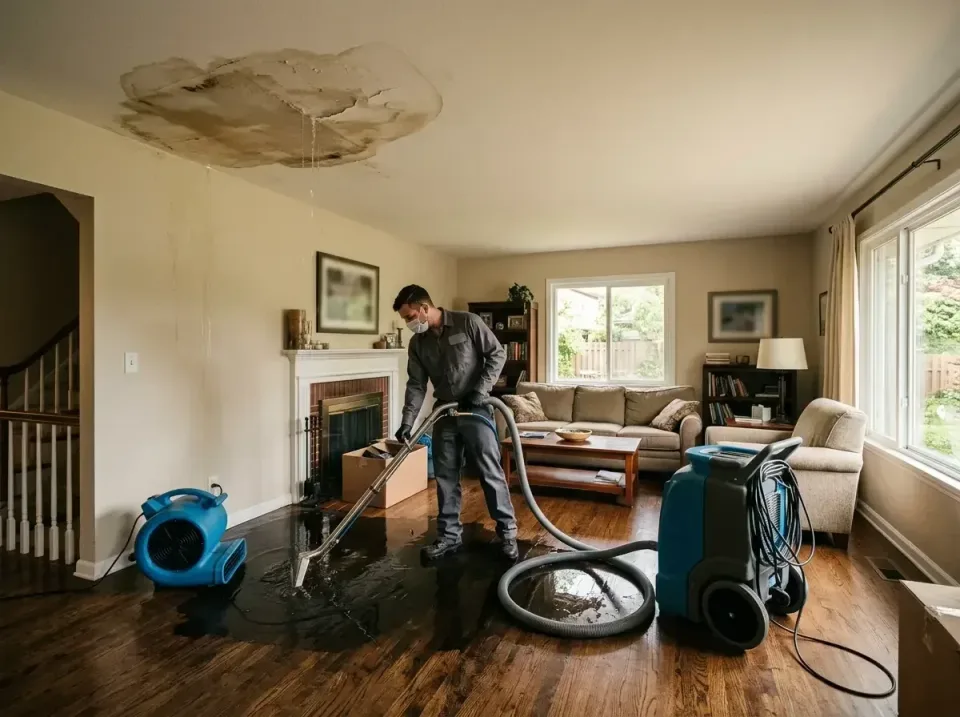 attic-pipe-burst-ceiling-drip-008 — frequently asked questions, Water Damage Restoration & Carpet Care in Haskell, TX